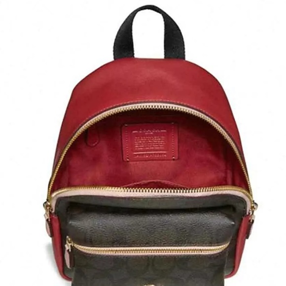 NWT coach colorbock mini backpack Charlie Brown - Picture 2 of 3